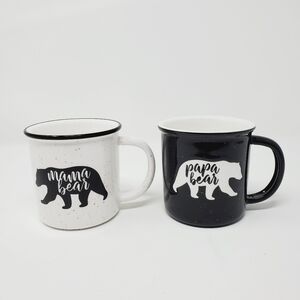 Mama Bear And Papa Bear Mug Set